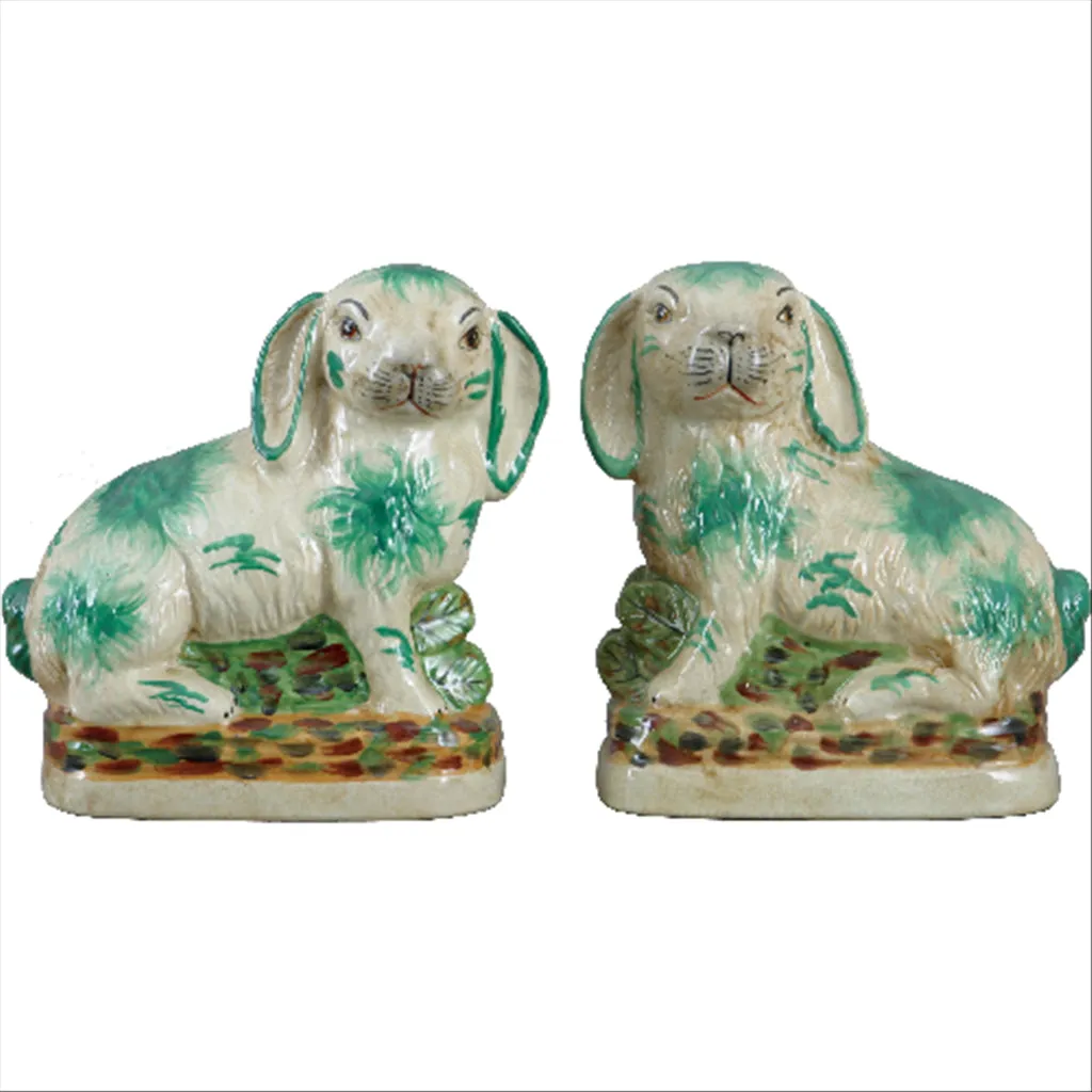 Staffordshire Bunny, Pair