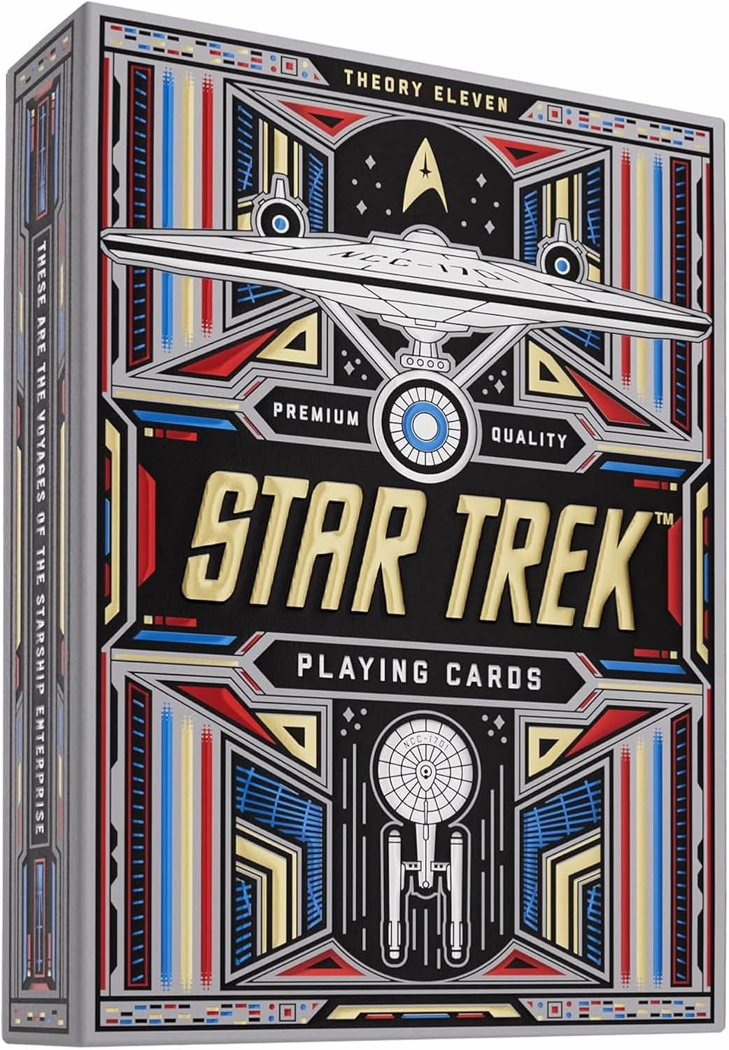 Star Trek Light Edition (White) Playing Cards by theory11