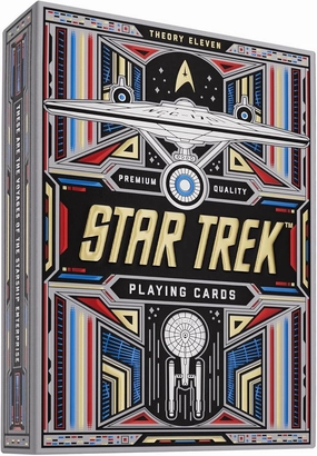 Star Trek Light Edition (White) Playing Cards by theory11