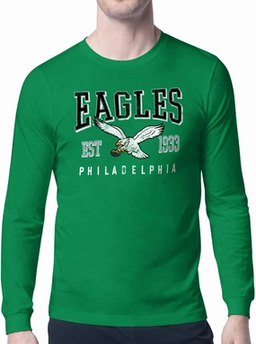 Starter Men's NFL Retro Team Logo Long Sleeve T-Shirt