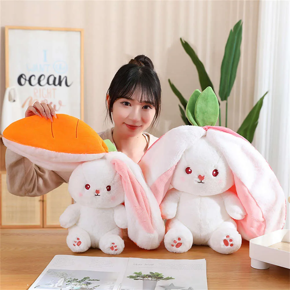 Strawberry Carrot Bunny Plush Toy Easter Gifts