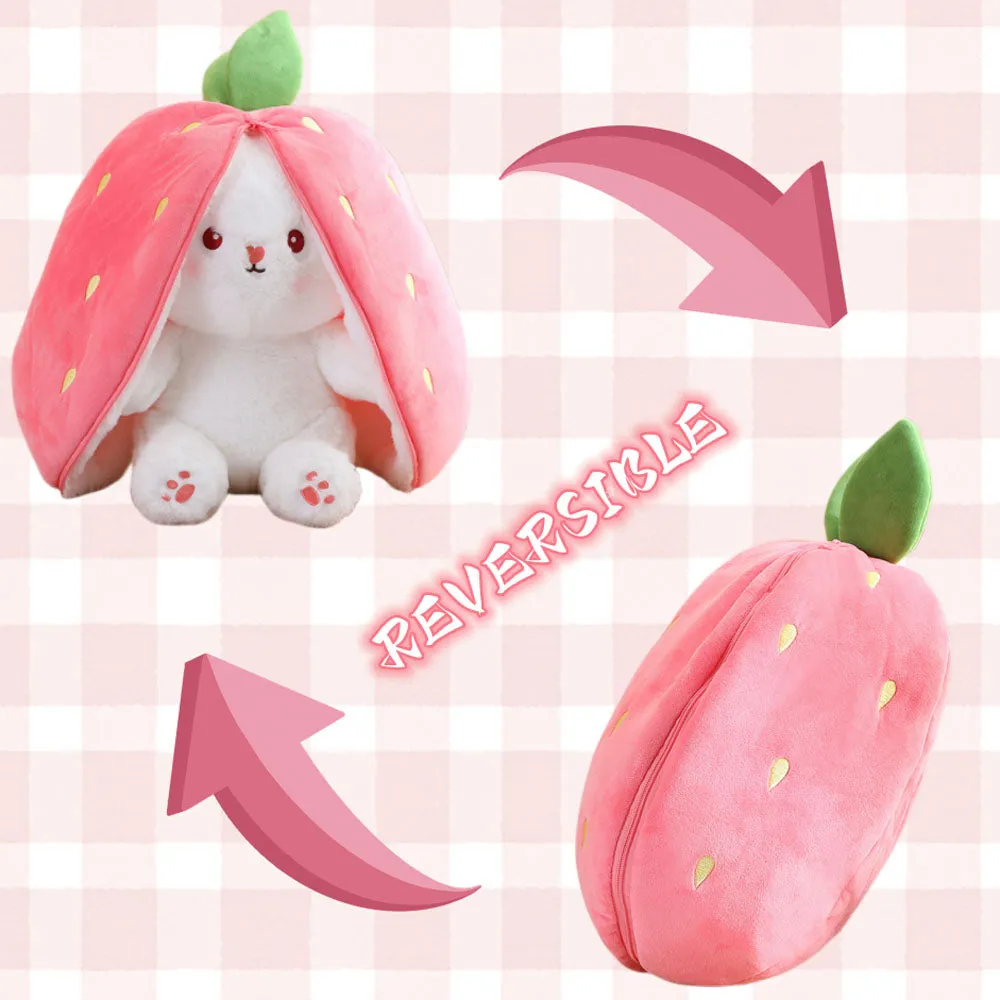 Strawberry Carrot Bunny Plush Toy Easter Gifts