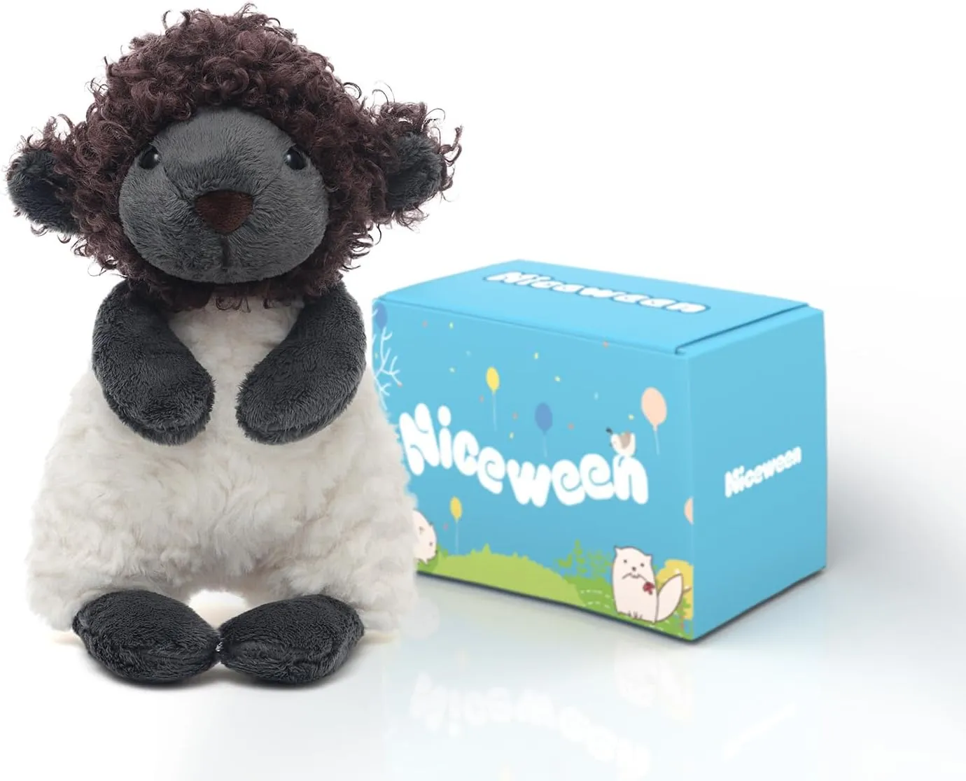 Stuffed Animals Sheep Plush Toys 11.8 inches Sheep Stuffed Animal Soft and Cuddly for Boys and Girls Doll Gift for Kids