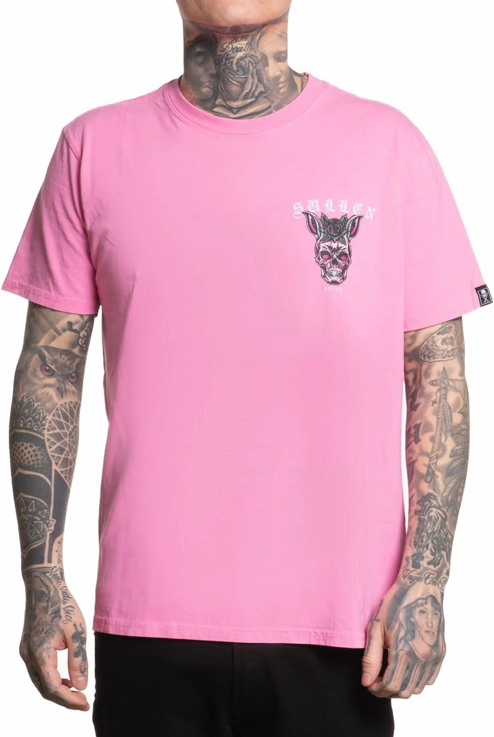 Sullen Men's Skull Bunny Easter Special 2025 Tattoo Lifestyle Graphic Premium Short Sleeve Tee