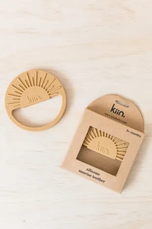Sunrise Silicone Teether | Tan
