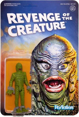 Super 7 Universal Monsters: Revenge of The Creature Reaction Figure, Multicolor
