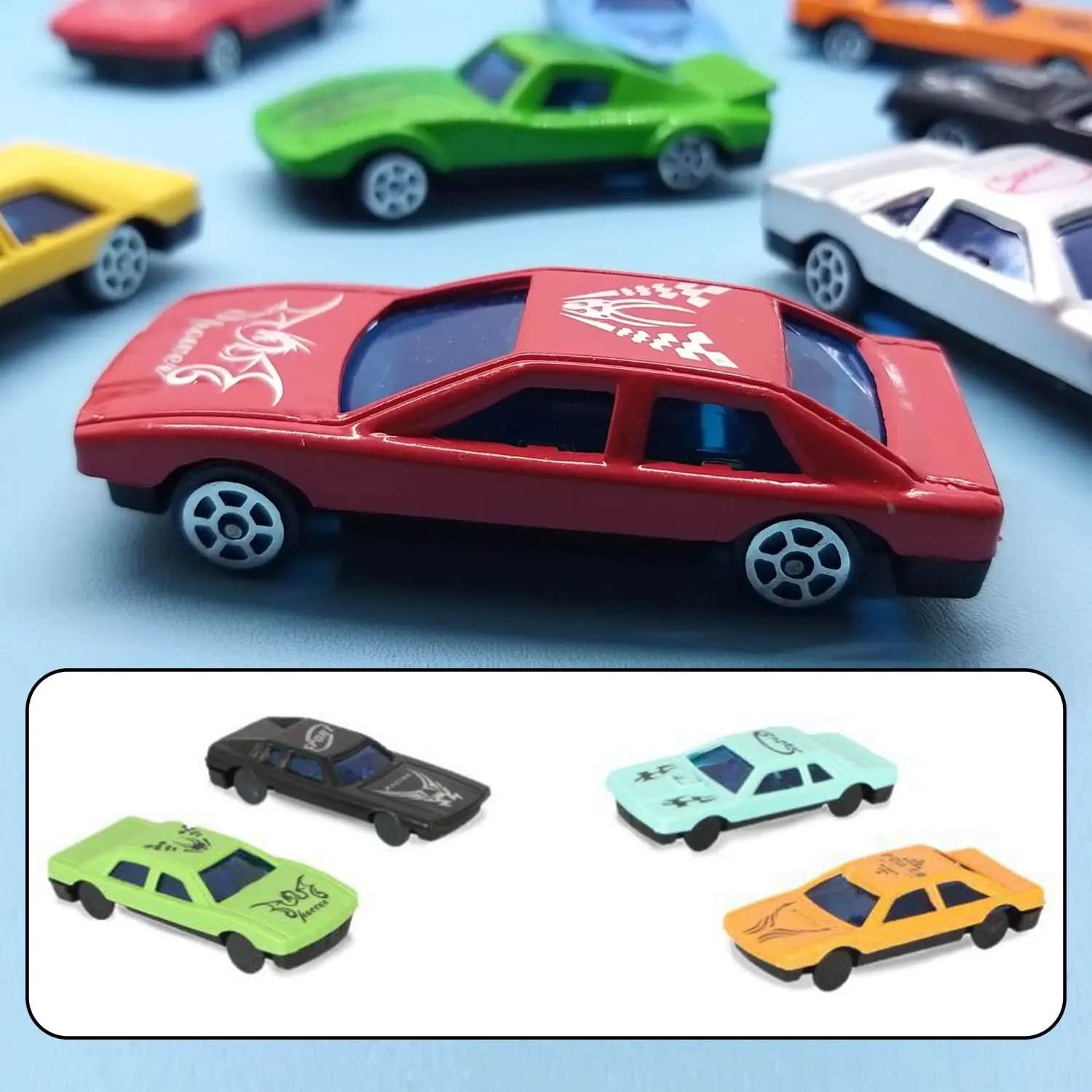 Super Racer Power Car Toy Set (25pcs)