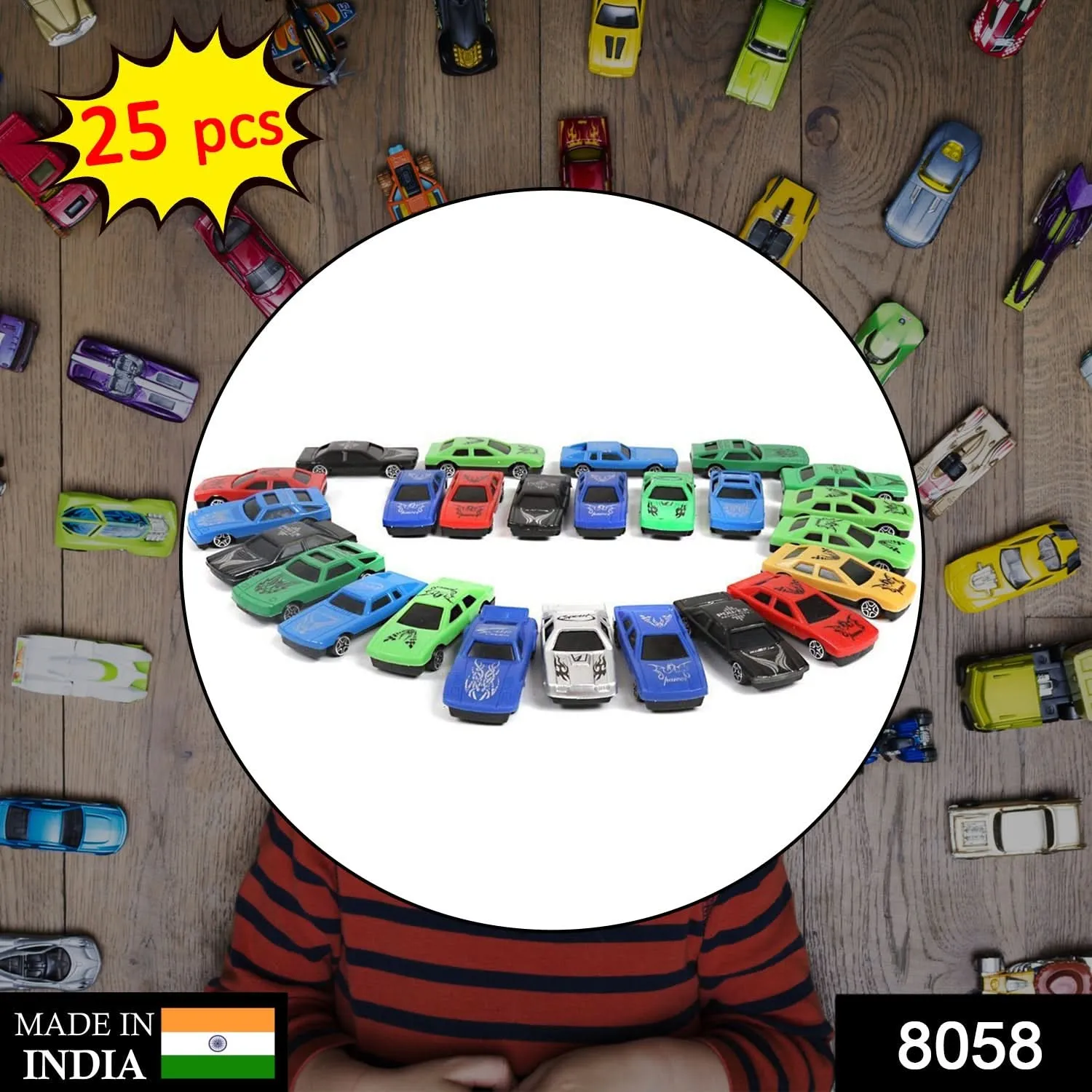 Super Racer Power Car Toy Set (25pcs)
