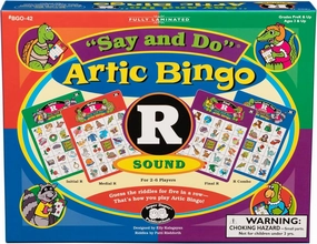 Super Duper Publications | Say and Do® Artic Bingo Sound Game Letter “R” | Speech Therapy - Articulation | Educational Learning Resource for Children