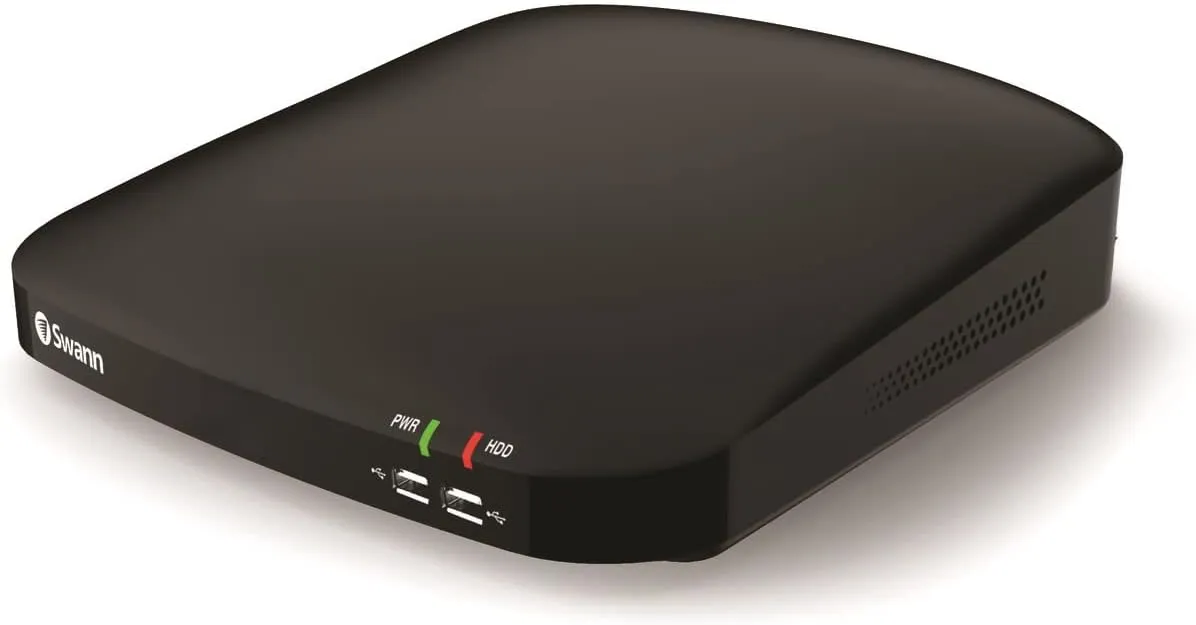 Swann Home DVR Security Camera Recorder with 1TB HDD, 8 Channels, 1080p Full HD Video & Smart Search Features, 84680H