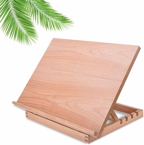 Tabletop Easel A3 Painting Easel with Smooth Surface, Adjustable Angle Art Easel for Artists, Children, Beginners & Student