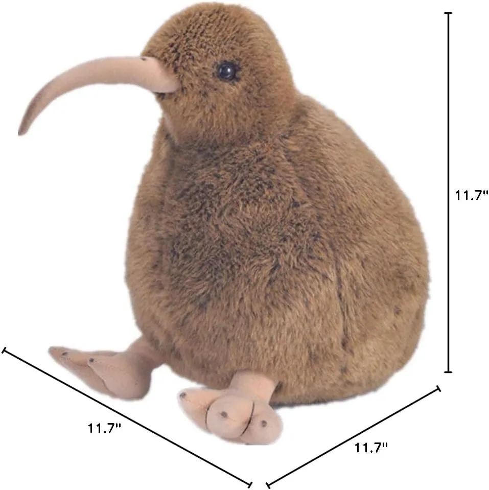 TAMMYFLYFLY Kiwi Bird 11 inches, 30cm, Plush Toy, Soft Toy, Stuffed Animal (30cm)