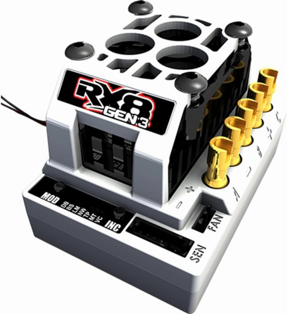 Team Tekin 1/8 RX8 Gen3 BL Sensored Sensorless Dual Mode ESC