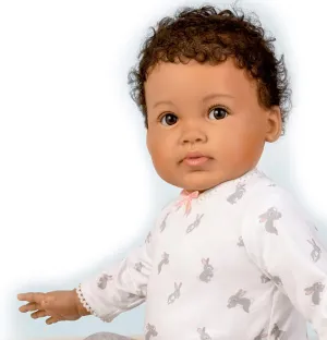 The Ashton-Drake Galleries 8th Annual Photo Contest Winner Paris Vinyl Baby Doll (White)