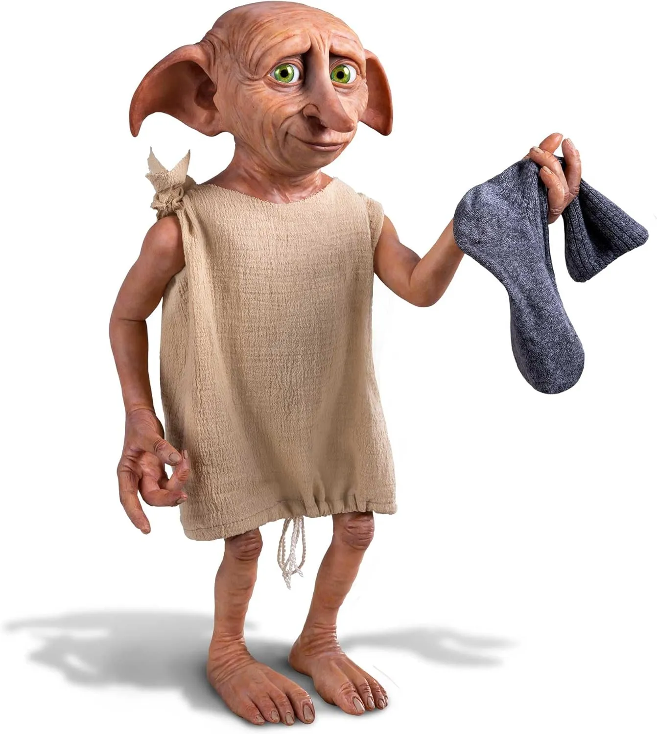 The Ashton-Drake Galleries Warner Brother's Harry Potter Dobby The House Elf Collectible Figure, 18 inches, Poseable, Hand-Painted Vinyl