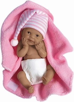 The Ashton-Drake Galleries Bundle Babies Baby African American Black Doll Collection Issue #1: Bundle of Love Miniature Lifelike Collectible Dolls by Sherry Rawn 4-Inches