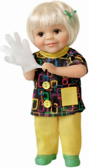 The Ashton-Drake Galleries This Won't Hurt A Bit The Nurse s RX Love & Laughter Issue #4 Hand Painted with Lifelike Details Collectible Doll by Cheryl Hill 5.5-Inches
