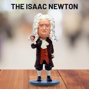 The Isaac Newton Bobblehead Table Top Figure, 5 inch Tall, Perfect for Desk, Home, Office and car,for 15  Years Age.
