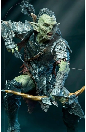 The Lord of The Rings Iron Studios: Archer Orc 1/10 Scale | The Lord of The Rings | 6" inches Collectible Figure