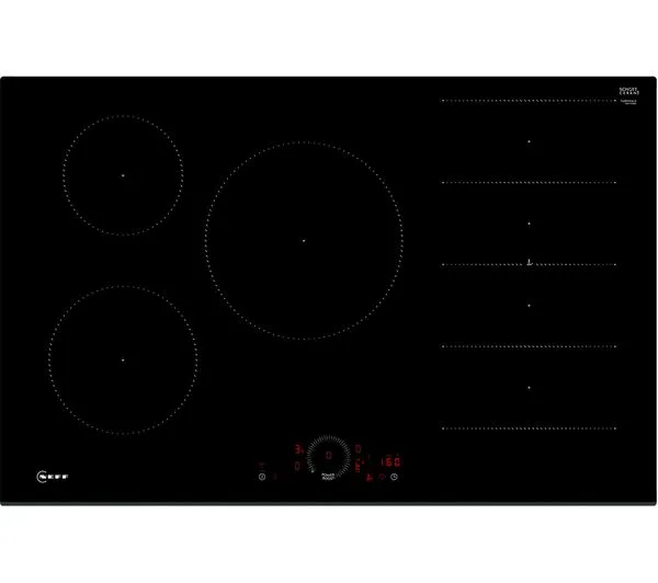 TieDex UK NEFF N70 T68FHV4L0 80 cm Electric Induction Smart Hob - Black