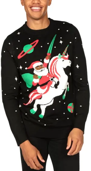 Tipsy Elves Ugly Christmas Sweaters for Men - Colorful and Funny Men's Christmas Sweaters - Hilarious Holiday Pullovers