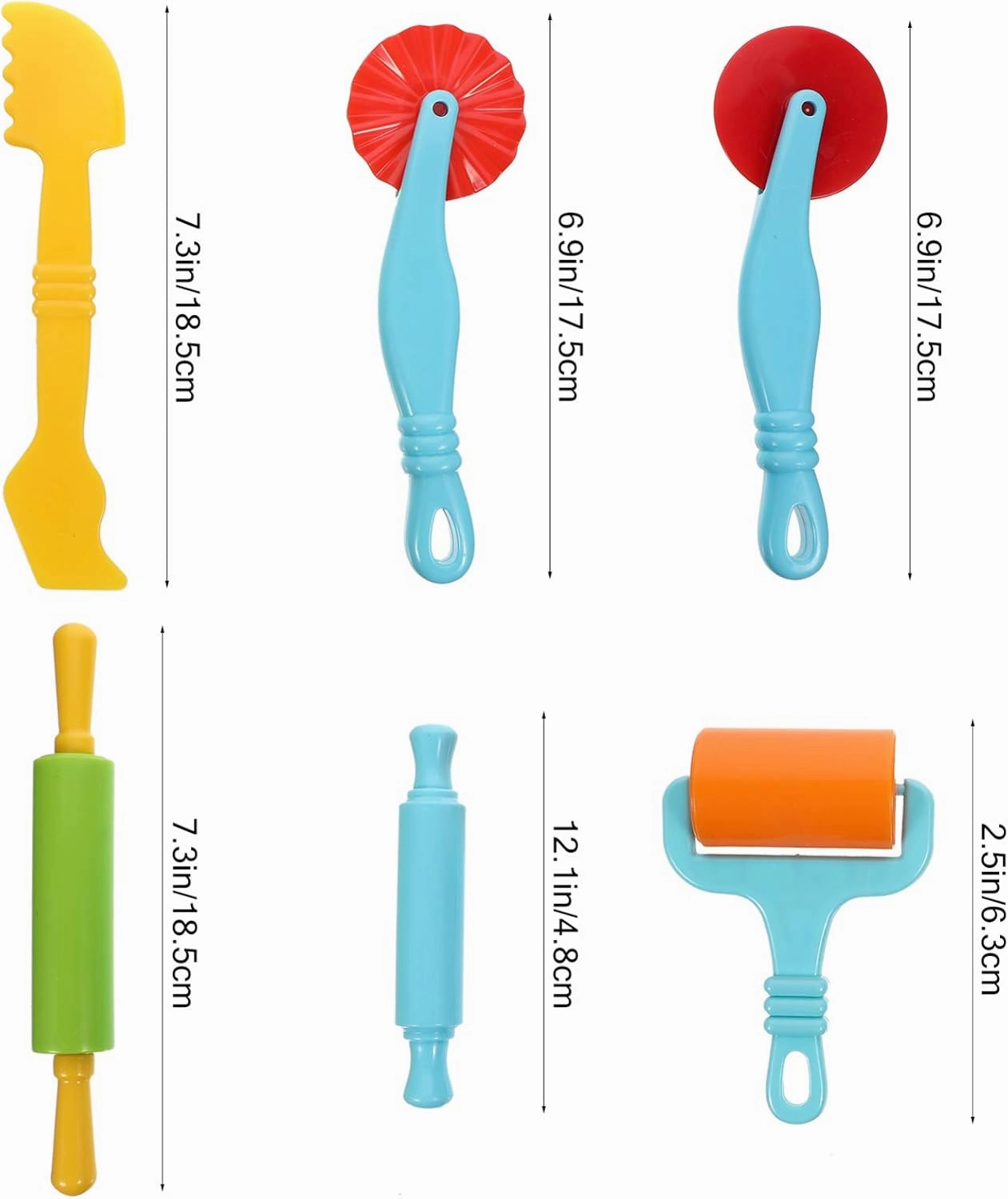 Toyvian 2sets Boy Girl Clay Tools Kit Modeling Tools for Creative Play to Use for Boys and Girls