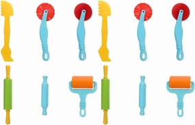 Toyvian 2sets Boy Girl Clay Tools Kit Modeling Tools for Creative Play to Use for Boys and Girls