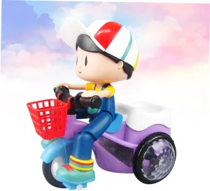 Tricycle Toy for Boys and Girls Creative and Intelligent Bike Led Lights Easy to Install Random Color