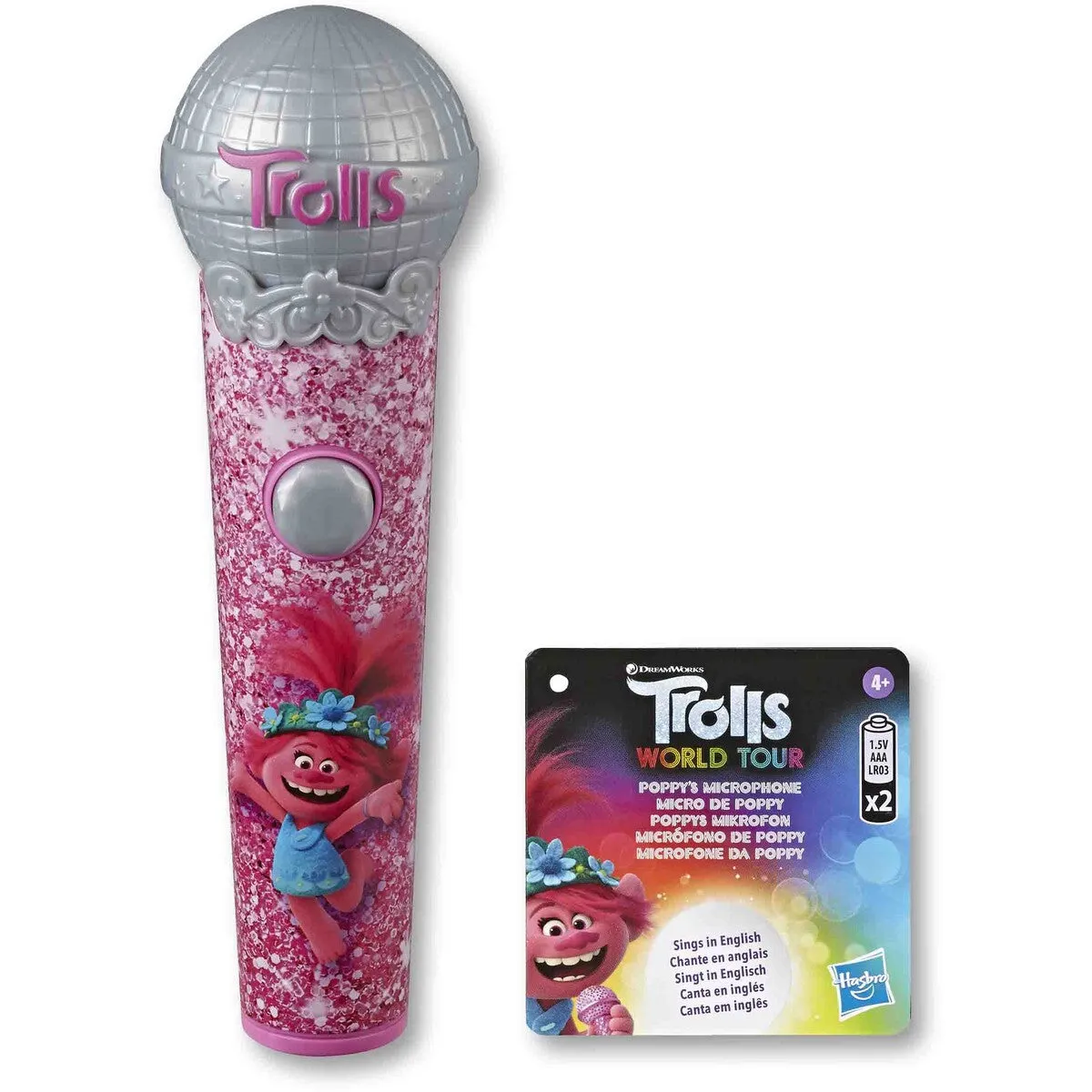 Trolls 2 Poppy's Microphone Toy for Ages 4  Years