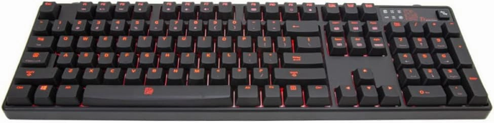 Tt eSPORTS Thermaltake Tt e Sports Poseidon Z RGB Software Controlled 16.8 Million Color Brown Switches Mechanical Gaming Keyboard KB-PZR-KBBRUS-01