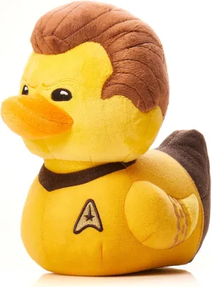 TUBBZ Plush: Star Trek - James T. Kirk Cosplaying Rubber Duck Soft Plush Collectible Toy