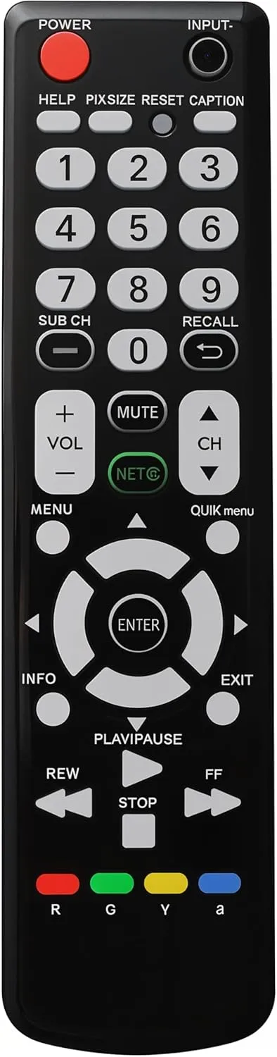 TV Remote for All Sanyo TVs
