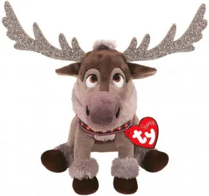 Ty Frozen II Sven Musical Soft Toy 23 cm, TY90193, Multi-Coloured