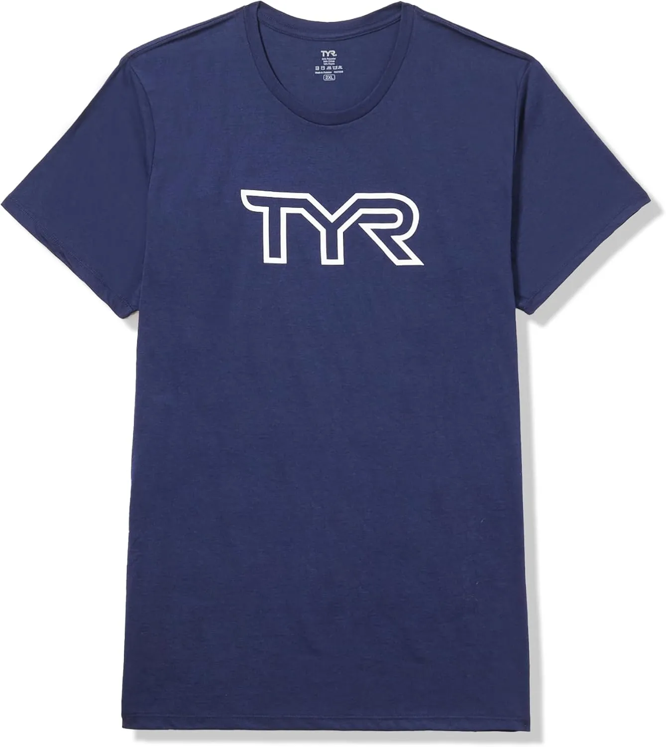 TYR Ultrasoft Lightweight Short Sleeve Big Logo Tech Tee
