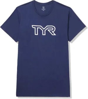 TYR Ultrasoft Lightweight Short Sleeve Big Logo Tech Tee