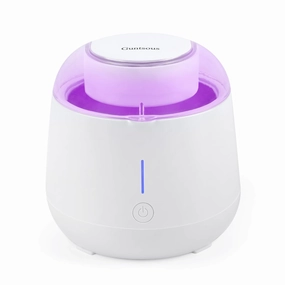 Ultrasonic Retainer Cleaner Machine: 45kHz Medium Frequency Stain Away Plus Sonic Cleaner with Three Professional LED Lights for Denture Dental Jewelry Ring Mouth Night Guard Aligner
