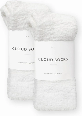 Unboxme Gifts Warm & Cozy Ultra-Luxe Cloud Sock for Women & Men - Super Soft Luxurious Fabric Sleep Socks