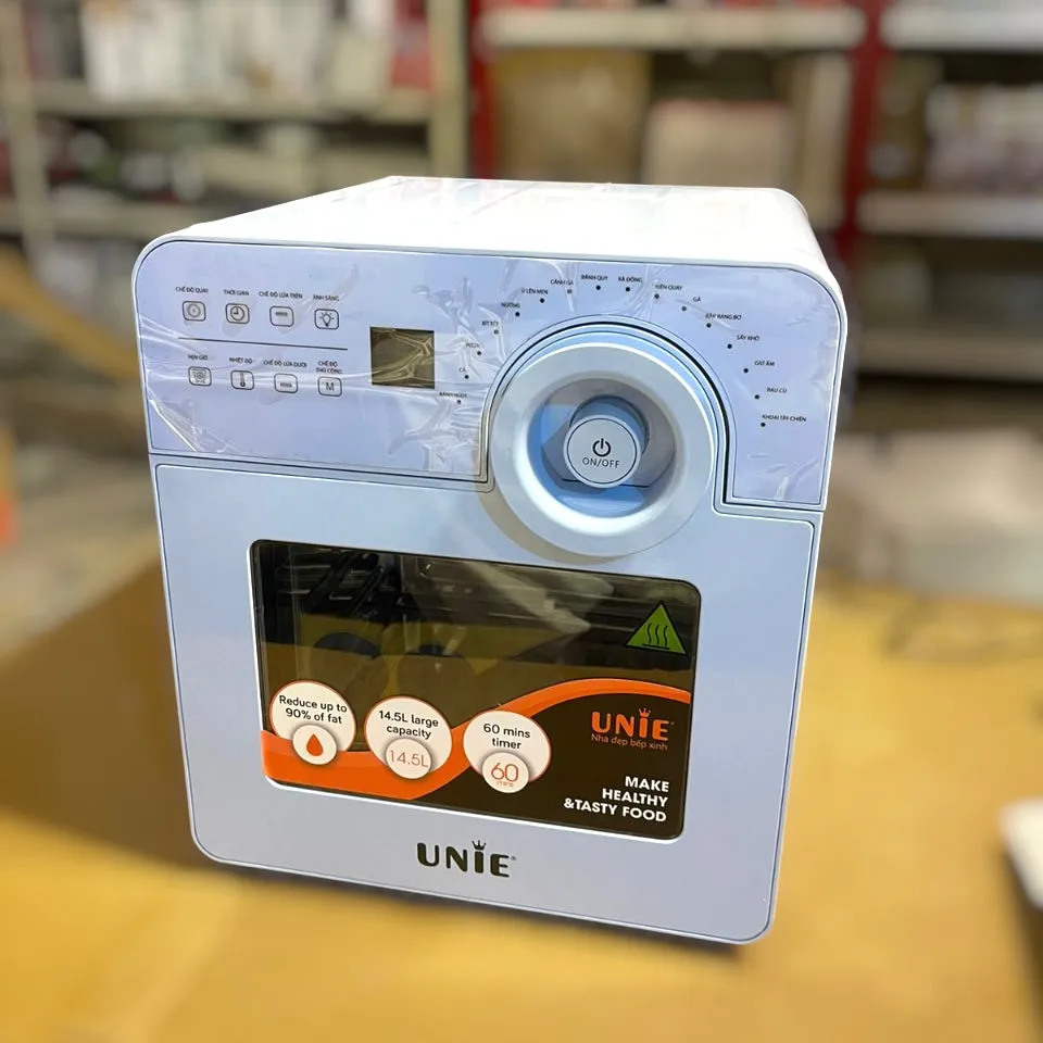 UNIE Digital Air Fryer Sky Blue 14.5L