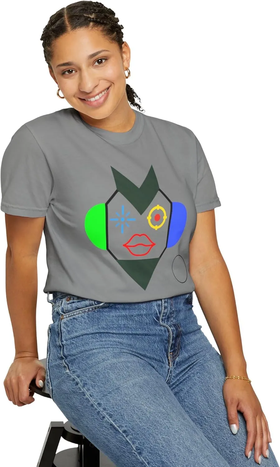 Unisex Campus Life Graphic Tee – Vibrant College Apparel, Trendy Casual T-Shirt, Fun Gift for Students