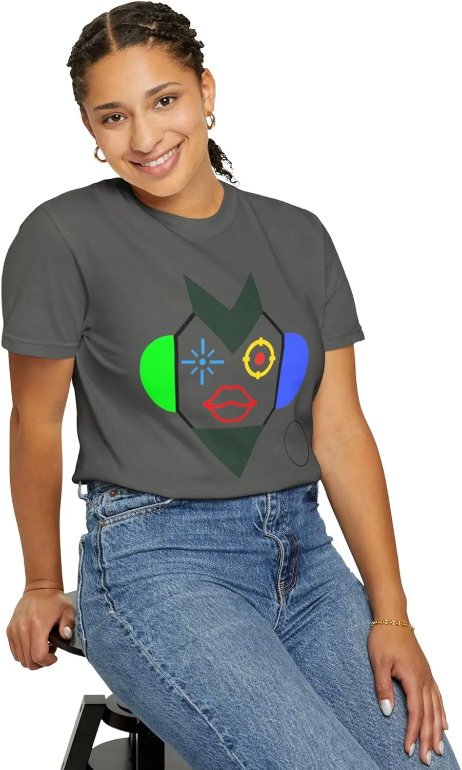 Unisex Campus Life Graphic Tee – Vibrant College Apparel, Trendy Casual T-Shirt, Fun Gift for Students