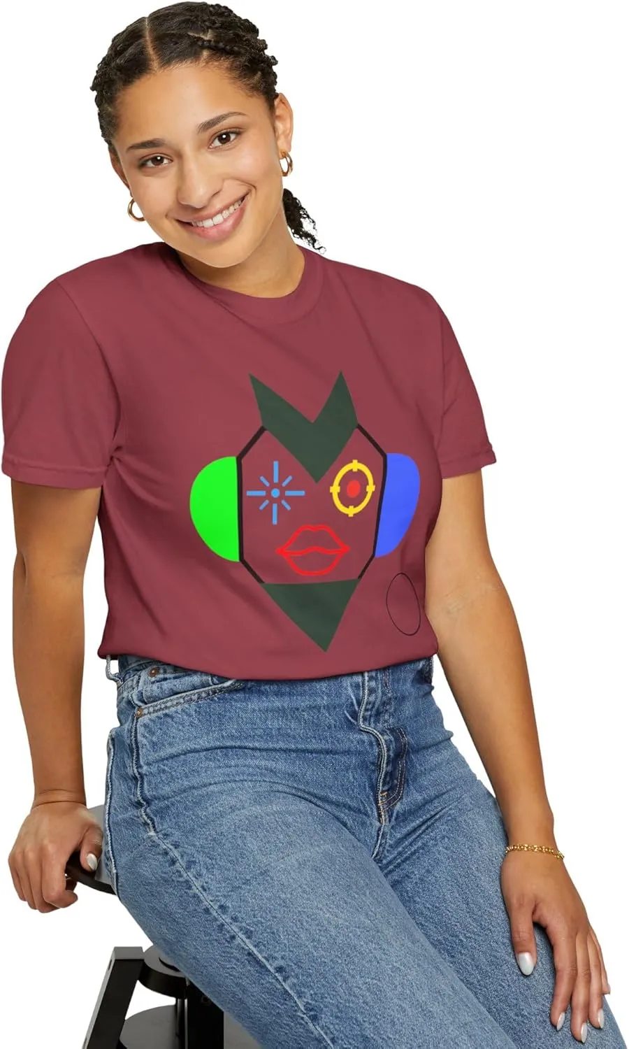 Unisex Campus Life Graphic Tee – Vibrant College Apparel, Trendy Casual T-Shirt, Fun Gift for Students