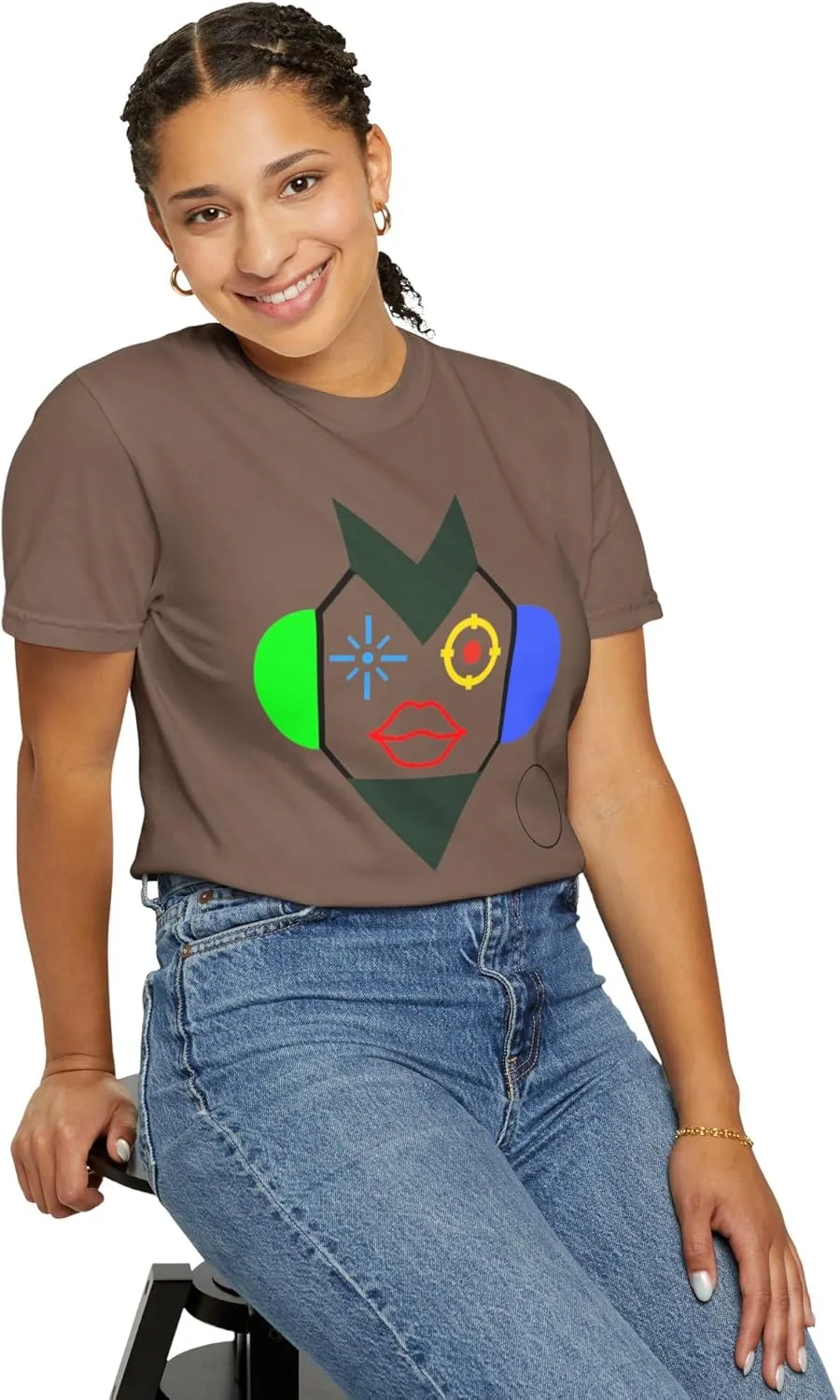 Unisex Campus Life Graphic Tee – Vibrant College Apparel, Trendy Casual T-Shirt, Fun Gift for Students