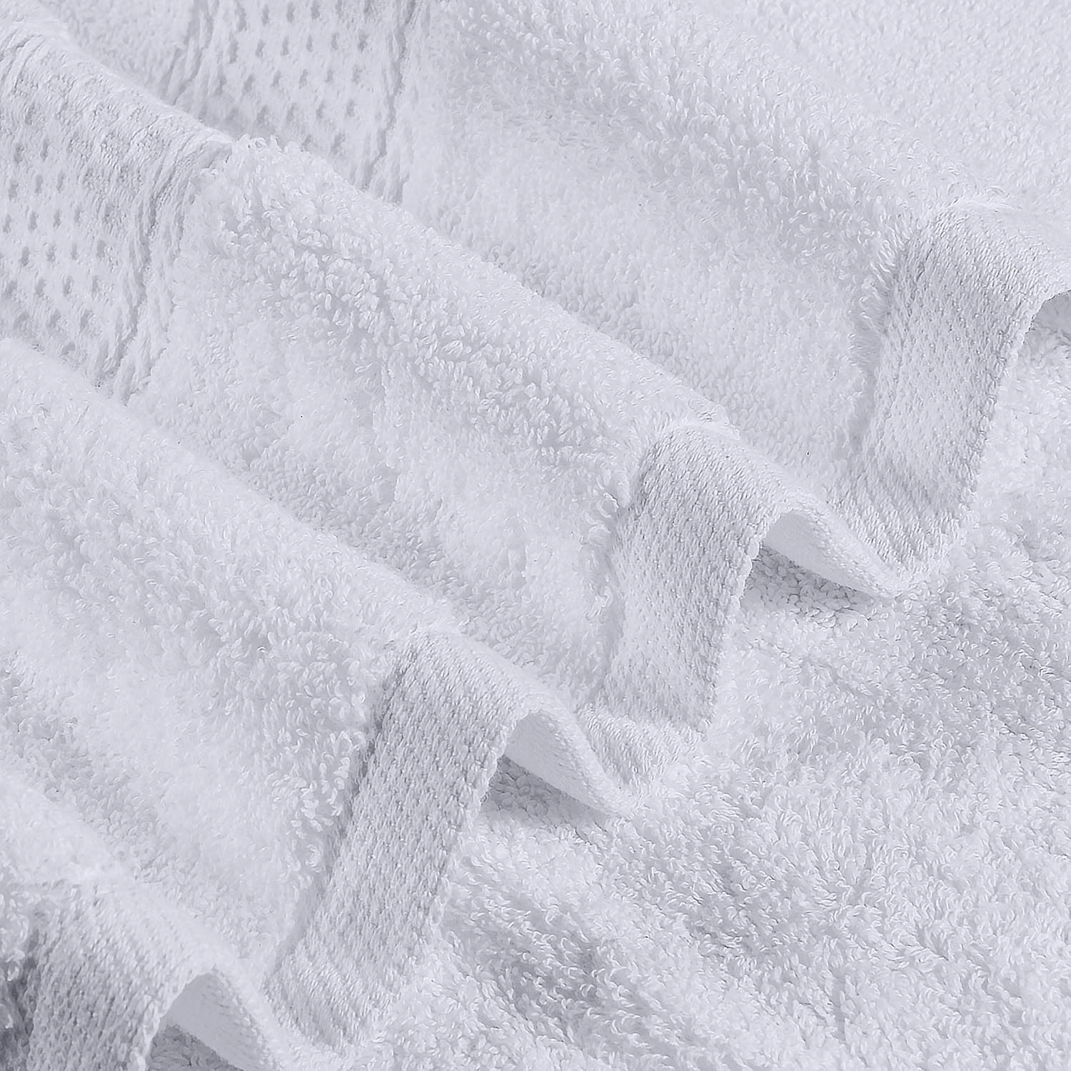 Utopia Towels 6 Pack Premium Bath Towels Set, (27 x 54 Inches) 100% Ring Spun Cotton 600GSM, Lightweight and Highly Absorbent Quick Drying Towels, Perfect for Daily Use (White)