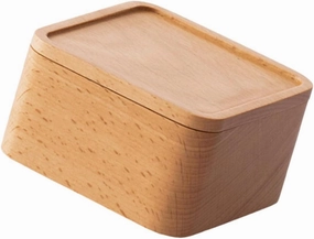 VANZACK Elegant Wooden Jewelry Box Watch Bracelet Storage Compact Organizer Scratch-proof Perfect Present