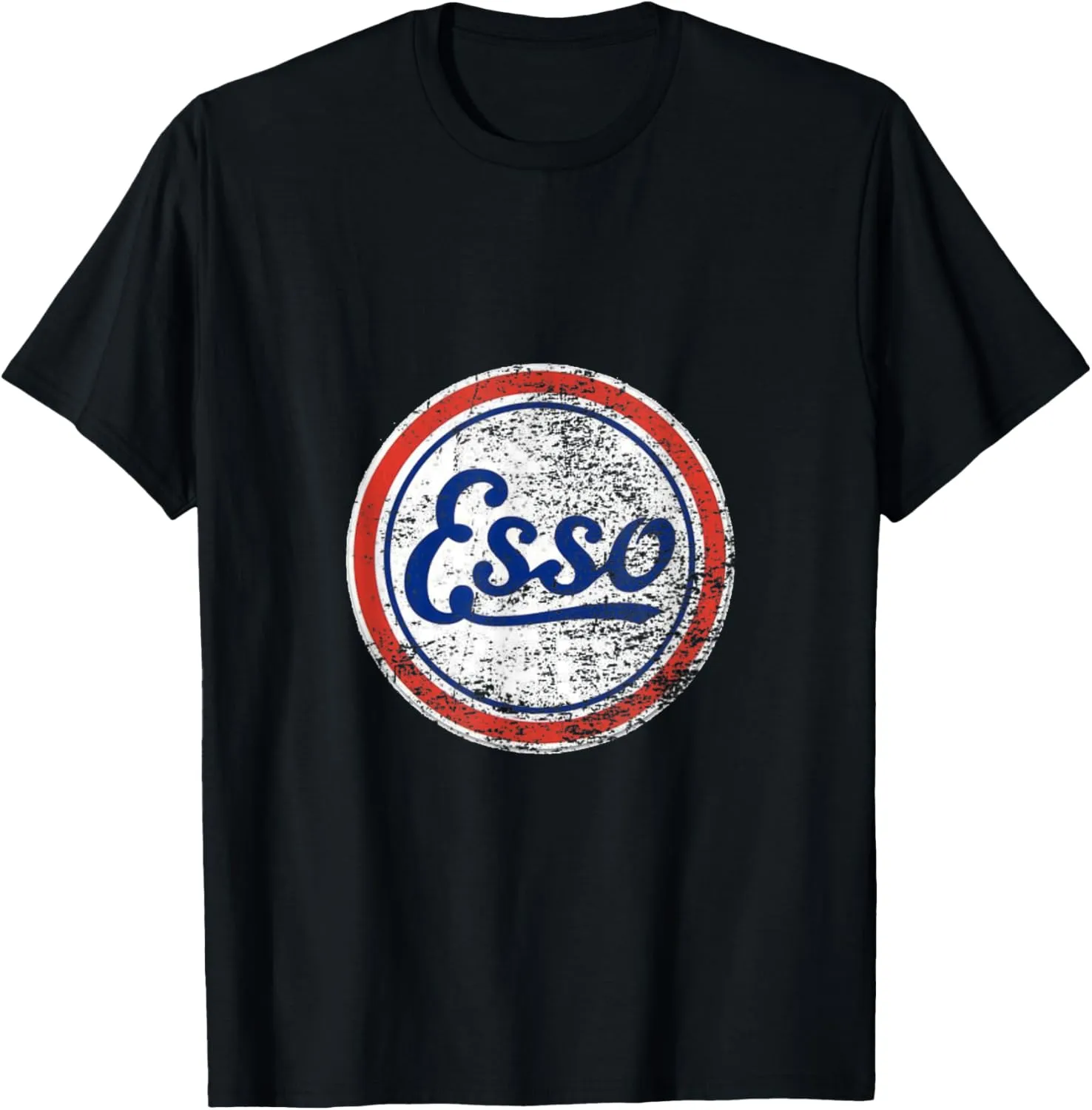 Vintage Esso Gas Station Sign T-Shirt
