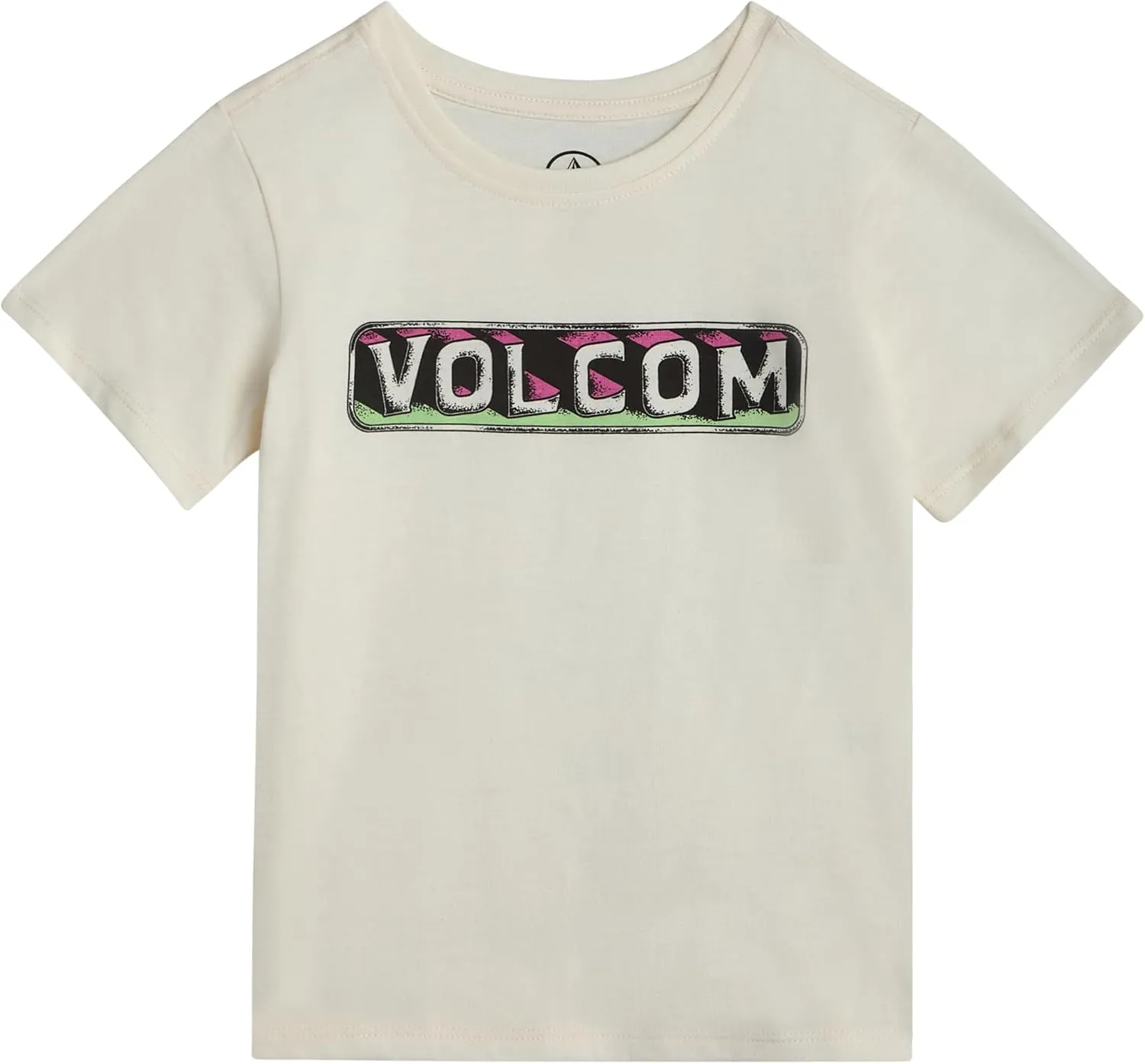 Volcom Baby Boys Swim Set - 2 Piece Short Sleeve Swim Shirt Graphic Tees & Board Shorts - Infant Toddler Little Boys Swimsuit