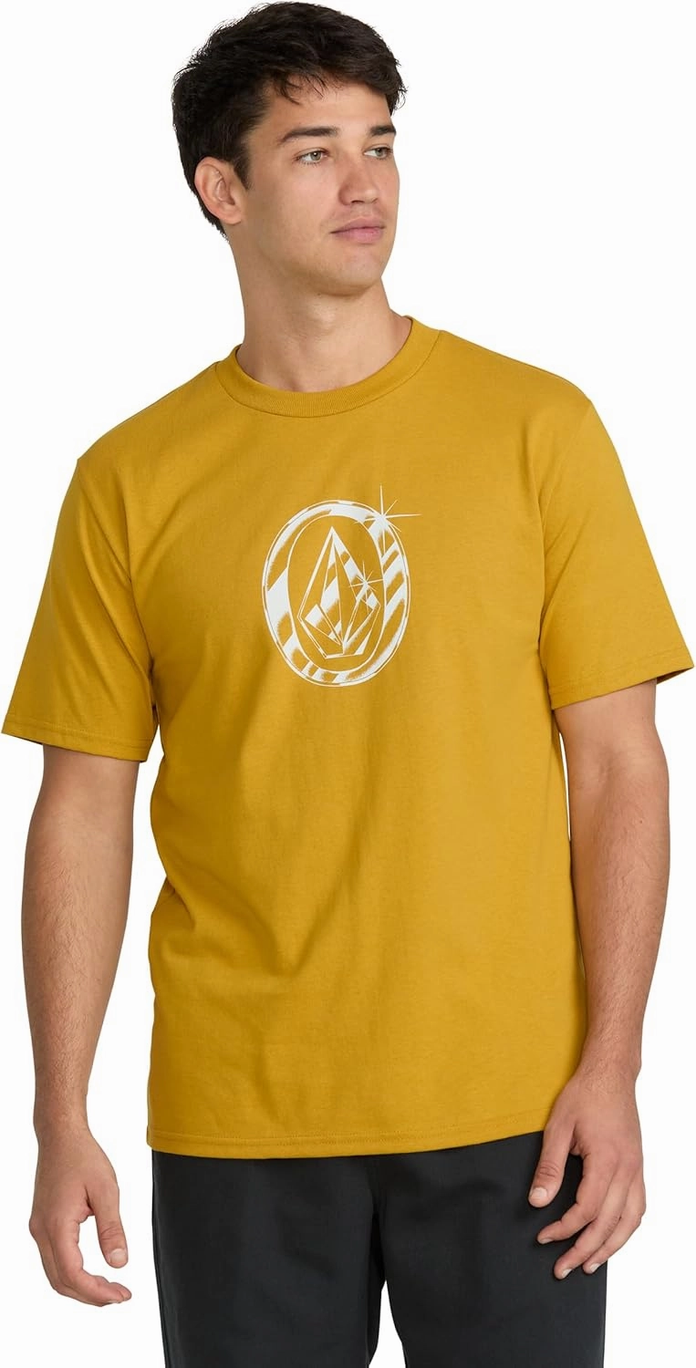 Volcom Men's Truck Stone Short Sleeve T Classic Fit Crewneck Tee, Soft Cotton, Lightweight & Breathable Casual Shirt