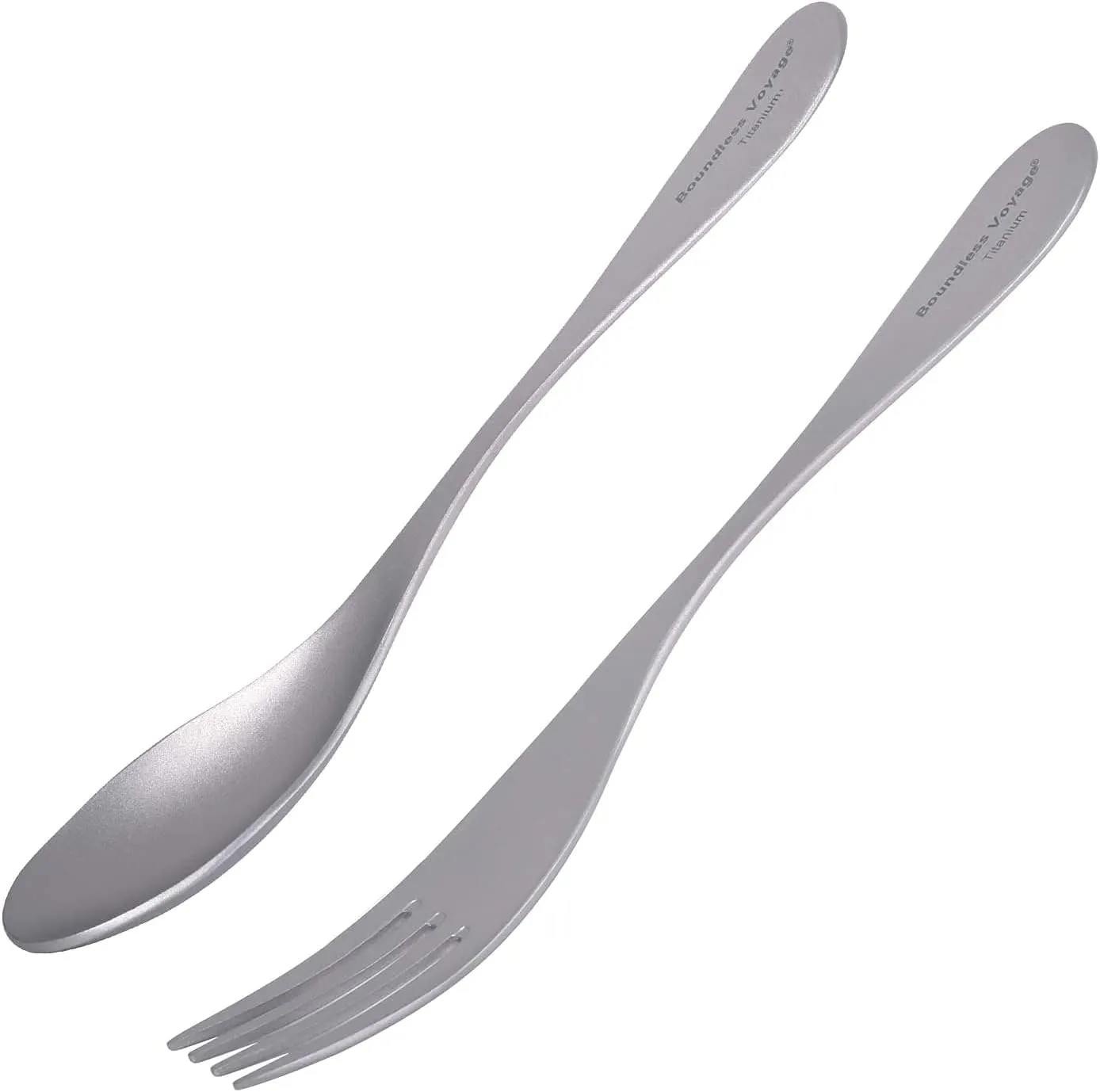 Voyage Tableware Camping Spoon Fork Chopsticks Set Ultralight Outdoor Flatware Cooking Utensils for Picnic Travel Hiking (Color : Ti1070t- Set)