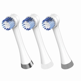 Waterpik Triple Clean Replacement Brush Heads, White, OTRB-3WW, 3 Count (Pack of 1) for Complete Care 5.5 and 9.5 Models CC-02, WP-811/821/840