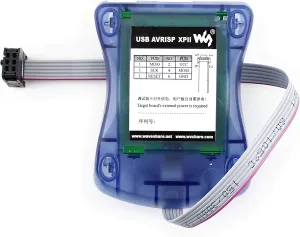 Waveshare AVR ISP Programmer Compatible with at AVRISP MkII from ATMEL Supports AVR Studio 4/5/6 Or Higher Version